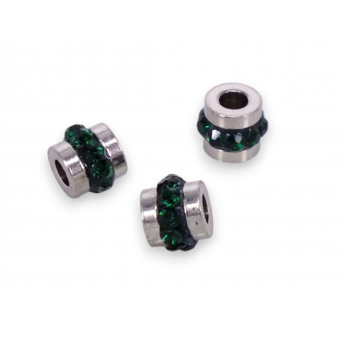 Korálka 5x4mm CHIRURGICKÁ OCEĽ, 2ks (ch1724tz)